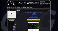 Desktop Screenshot of cycles-gourgand.fr